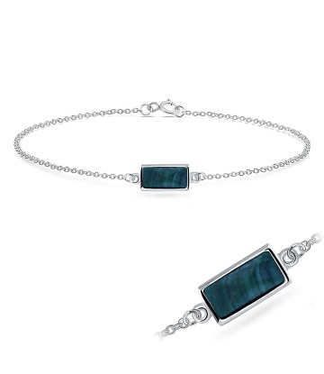Malachite Silver Bracelet BRS-428